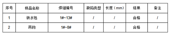 苏州铁水包与吊钩磁粉探伤